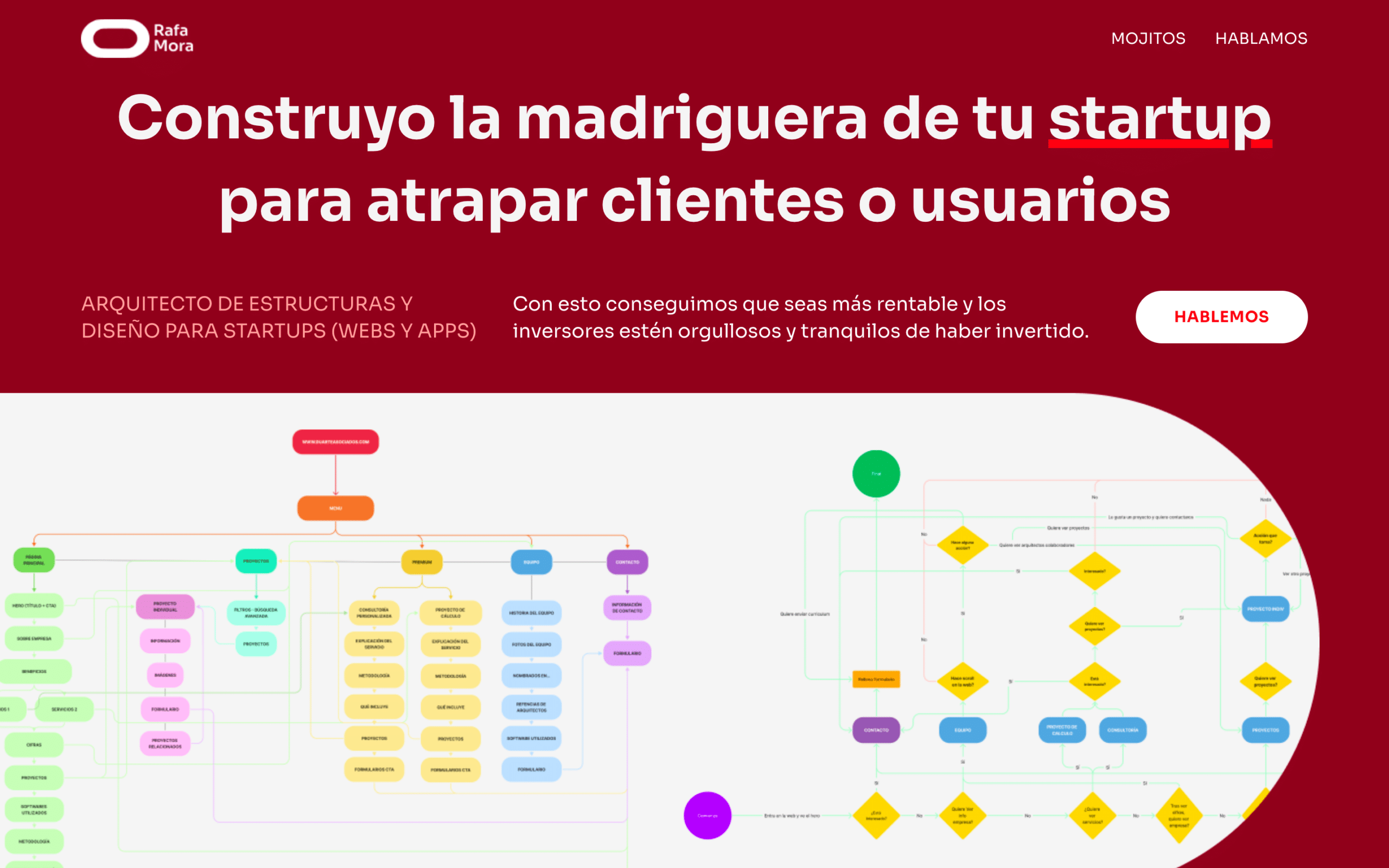 Web architect & designer for startups